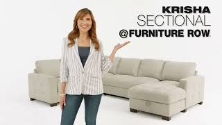 Bring Style and Comfort Into Your Home With the Krisha From Furniture Row [upl. by Lenci]