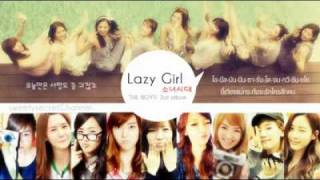 Thai LyricsTrans SNSD  Lazy Girl [upl. by Donall]