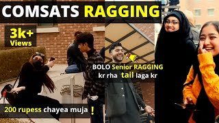 Ragging in COMSATS UNIVERASITY ISLAMABAD 2022  COMSATS Ragging Vlog  Epi 005 [upl. by Nonnac923]