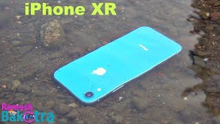 Apple iPhone XR Water Test [upl. by Rosdniw]