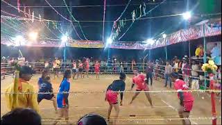 Girls pro kabddi leag kokiyakhar Lelunga vs gamya kela pro kabddi game in kokiyakhar [upl. by Philbin]