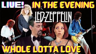 Whole Lotta Love LIVE 1979  Knebworth Led Zeppelin Reaction In the Evening firsttimereaction [upl. by Turrell]