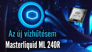 Csúcsszuper vízhűtés  Cooler Master MasterLiquid ML240R RGB [upl. by Ariaec578]