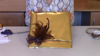 How to wrap a flat present [upl. by Gault575]