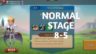 Lords mobile Normal stage 85 f2pTrail of chaos normal stage 85 [upl. by Huba548]