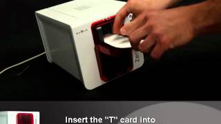 Evolis Zenius  Advanced Printer Cleaning  EvolisPrintercom [upl. by Ahsaercal]