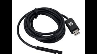 6 Endoscope Waterproof Borescope Inspection Camera For Windows and Android [upl. by Shelbi757]