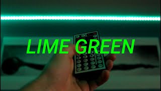 How to make LIME GREEN on LED Light Strips Custom DIY Light Strip Colors 23 [upl. by Ullyot]