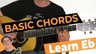 Play Eb  E flat  Basic Chords to Learn [upl. by Irrac]