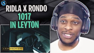 Ridla x Rondo Malistrip  1017 In Leyton Music Video  RAGTALKTV REACTION [upl. by Leorsiy694]