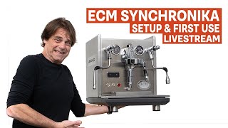 ECM Synchronika Unboxing Startup amp First Use [upl. by Eniamurt321]