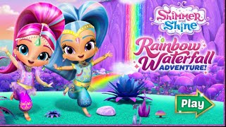 Shimmer And Shine Rainbow WaterFall AdventureShimmer And Shine GamesAdventureNickelodeon Nickjr [upl. by Ehudd]