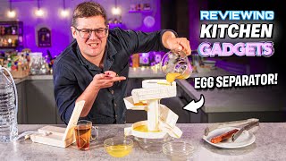 Chef Critically Reviews Kitchen Gadgets  S3 E7 [upl. by Lesnah92]