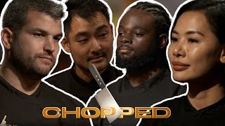 Chopped Meatballs Cukes Hot 🍗 Seasoning Nut Brittle  Full Episode Recap  S54 E1  Food Network [upl. by Nyrem]