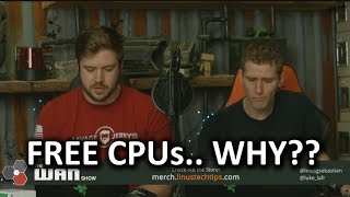 Get Your FREE AMD CPU no seriously WAN Show Feb 16 2018 [upl. by Portia]