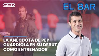 El detalle premonitorio del primer partido de Pep Guardiola como entrenador [upl. by Brina492]