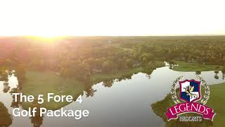 Package Spotlight The 5 Fore 4 Special with Legends Golf Resort [upl. by Heilman]