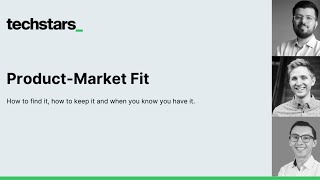 Product Market Fit Masterclass [upl. by Enimzzaj]