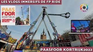 Les vlogs immersifs Paasfoor Kortrijk 2022  Belgium Foire de Pâque de Courtrai [upl. by Gilmer936]