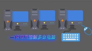 微软出品：一套键盘鼠标同时控制多台电脑 [upl. by Ravo463]