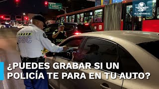 ¿Cualquier policía te puede infraccionar o llevar al corralón [upl. by Enrica]