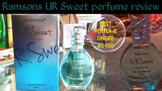 Ramsons U R sweet perfume review perfume review after using 1 month Ramsons products review [upl. by Ingmar]