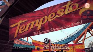 Tempesto  The Stunt  Busch Gardens Williamsburg VA [upl. by Hays]