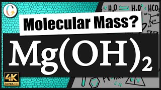 How to find the molecular mass of MgOH2 Magnesium Hydroxide [upl. by Nywra]