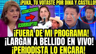 LO LARGAN GUIDO BELLIDO RECIBE TREMENDA P4LIZ4 EN VIVO Y LE RECUERDAN PASADO CORRUPTO CON CASTILLO [upl. by Akinahc172]