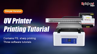 Tutorials on three operating software for UV printers [upl. by Aicel]