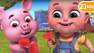 Ringa Ringa Roses  Jugnu Kids Nursery Rhymes and Baby Songs [upl. by Enaffit]