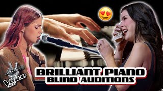 The MOST BRILLIANT Piano Blind Auditions on The Voice Kids😍  The Voice Kids 2024 [upl. by Husein]