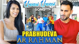 Urvasi Urvasi REACTION  AR Rahman  Prabhu Deva [upl. by Nolyaw]