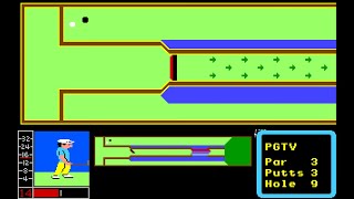 Apple IIGS Game MiniPutt 1988 Accolade [upl. by Edac]