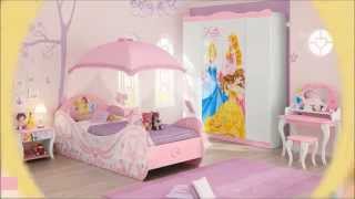 Cama com Dossel Princesas Disney Star Pura Magia [upl. by Alocin389]