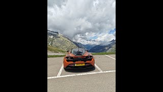 Grimsel Pass Descent2 McLaren 720s Supercar [upl. by Yltneb]