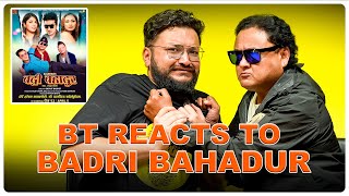 Badri Bahadur Trailer  Jay Kishan Basnett  BT Reacts [upl. by Doelling552]