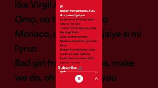 Bad GirlLyrics Wizkid X Asake afrobeat wizkidayo wizkid asake badgirl starboy shortsvideo [upl. by Deth]