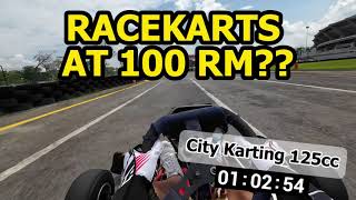 the CHEAPEST 2 stroke race karts City Karting 2 Strokes  102 lap [upl. by Atiuqet]