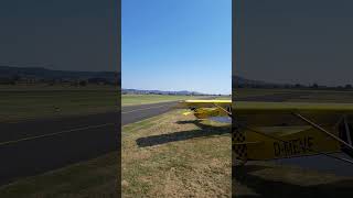 Cessna182 RG take off at Hassfurt EDQT [upl. by Mona]