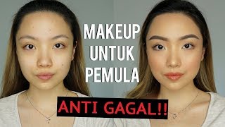 MAKEUP UNTUK PEMULA ANTI GAGAL  GELANGELICCA [upl. by Ailicec]