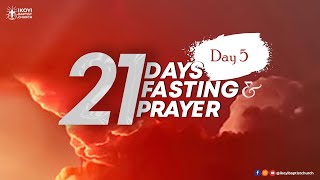 Livestream  21 Days Fasting amp Prayer Day 5  January 11 2024 [upl. by Yrneh]