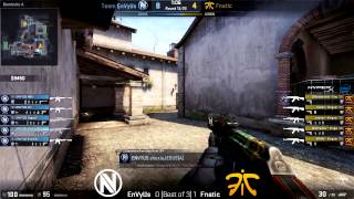 PGL CCS DHB15  EnVy vs Fnatic Inferno Match 2 [upl. by Henryetta]