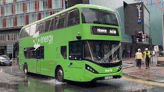 Buses of Glasgow 270923 [upl. by Lybis]