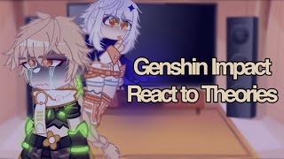 Genshin Impact React To Theories  Part 1  Credits in Desc  GenshinGacha [upl. by Elokkin]