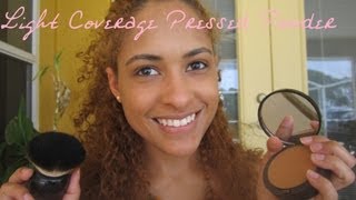 How to Use Pressed Powder Foundation Light Coverage [upl. by Annasor]