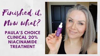 Finished It Now What Paulas Choice Clinical 20 Niacinamide Treatment [upl. by Lois755]