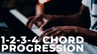 1234 Chord Progression  Piano Tutorial Music Tips [upl. by Lita13]