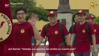 🔴UNMSM Ingresantes 2024 participaron en la inauguración del nuevo Año Académico [upl. by Portie680]