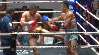 Muay Thai Yodlekpet vs Kaimukkao ยอดเหล็กเพชร vs ไข่มุกขาว Lumpini Stadium Bangkok 24616 [upl. by Barfuss]